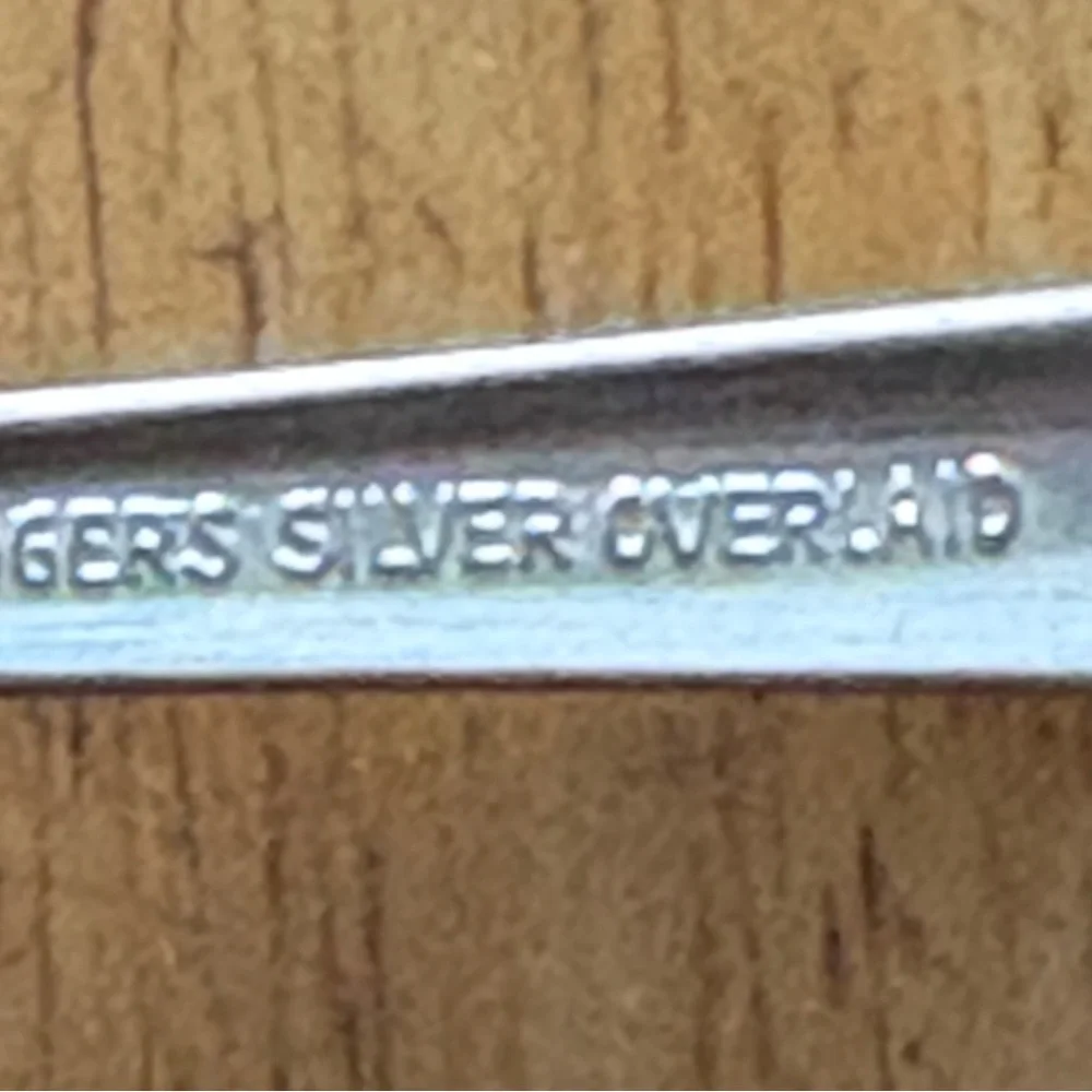 Wm Rogers Oneida Wildwood I Always Silver Plate 8 Place Setting 40 Pieces 1958‎